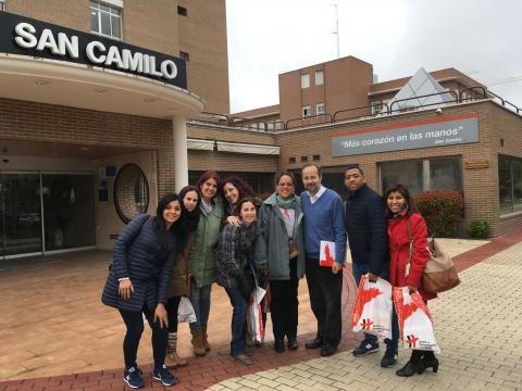 Alumnos Comillas en San Camilo