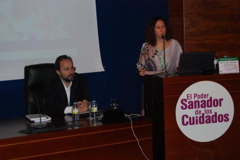 Bermejo con SATSE,  el sindicato de enfermería, en el congreso de Ciudad de Talavera 2014