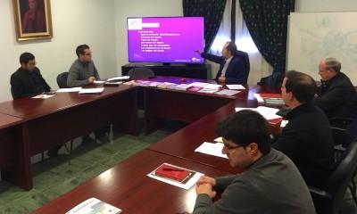 Jóvenes presbíteros de Almería formándose con José Carlos Bermejo