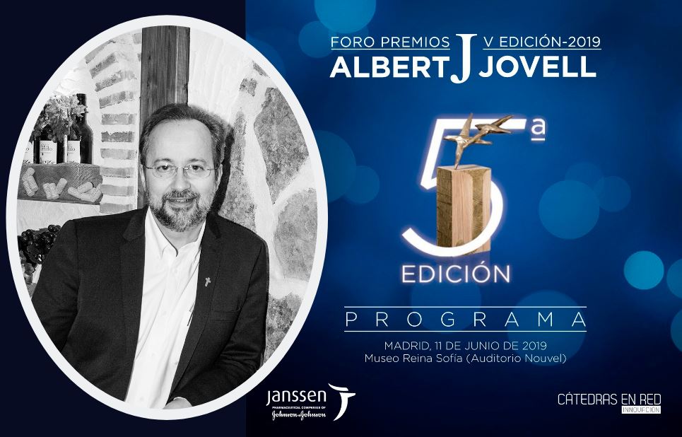 Bermejo en la V Edición de los Premios Albert Jovell