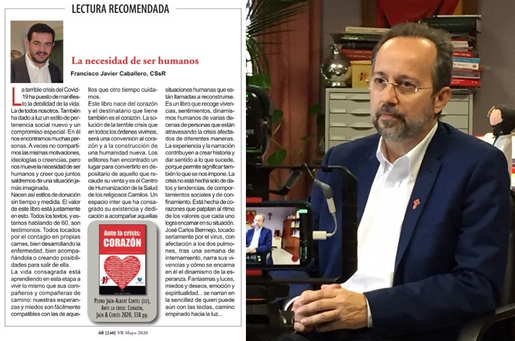 Vida religiosa resalta el libro «Ante la crisis, corazón»