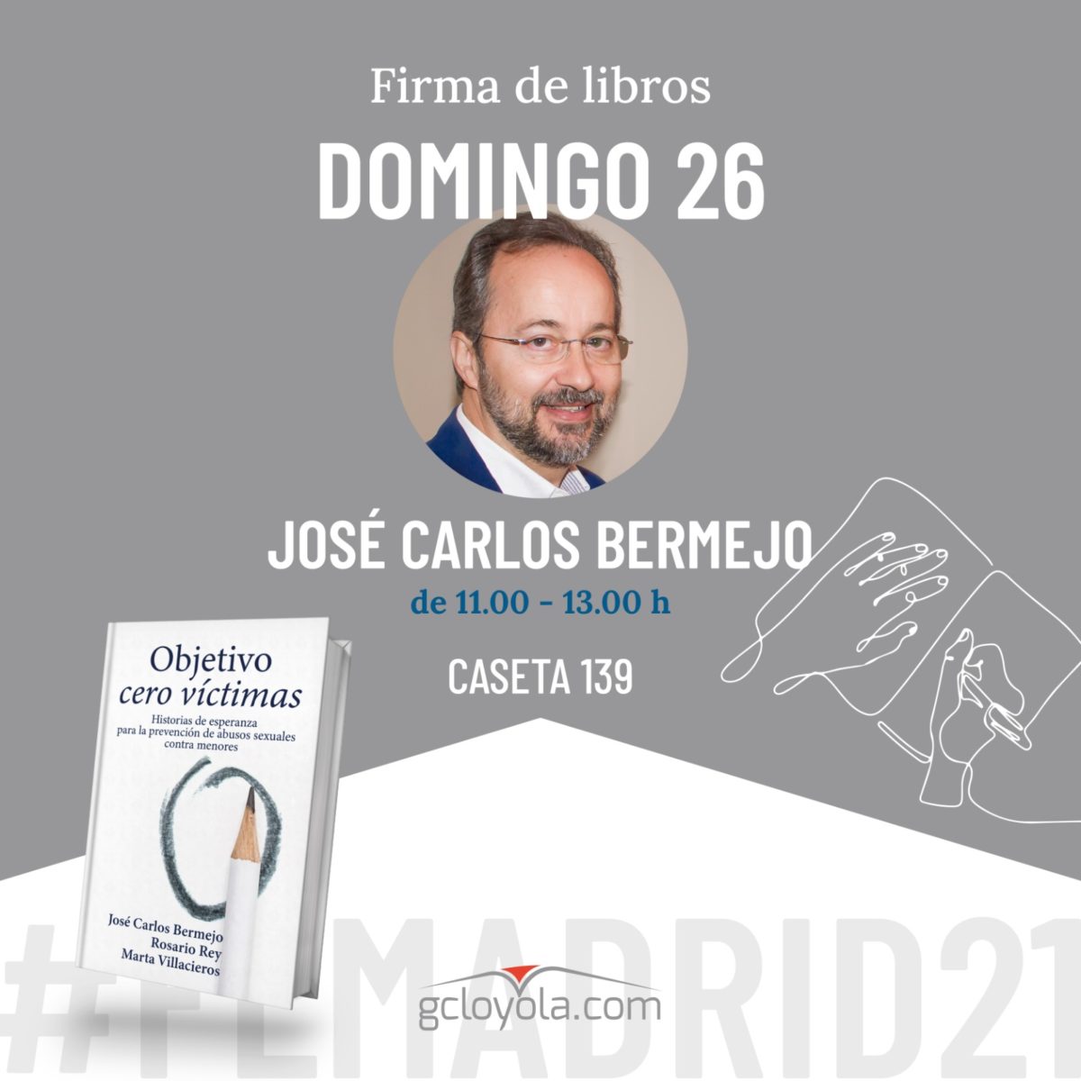 Bermejo en la Feria del Libro