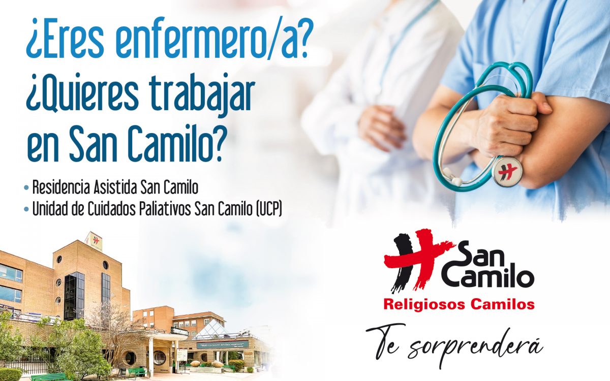 Buscamos enfermeros/as en San Camilo