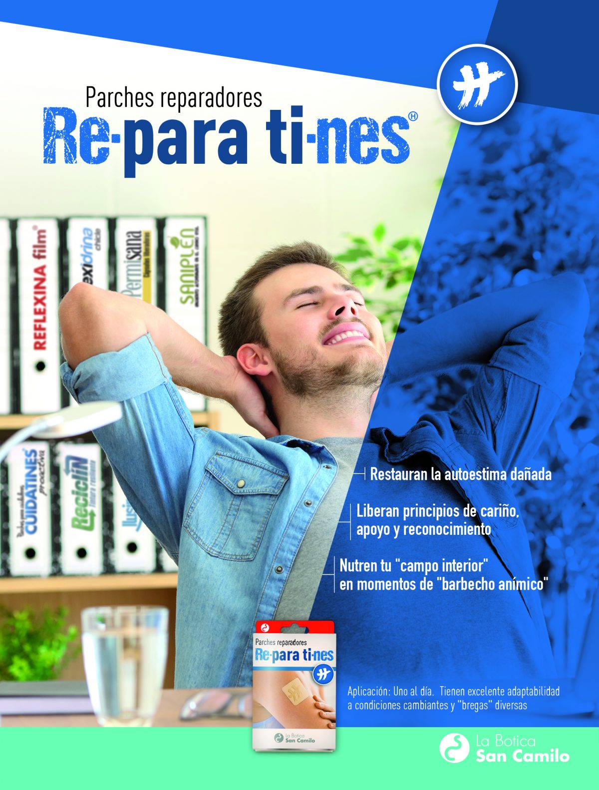 Parches reparadores Re-para ti-nes