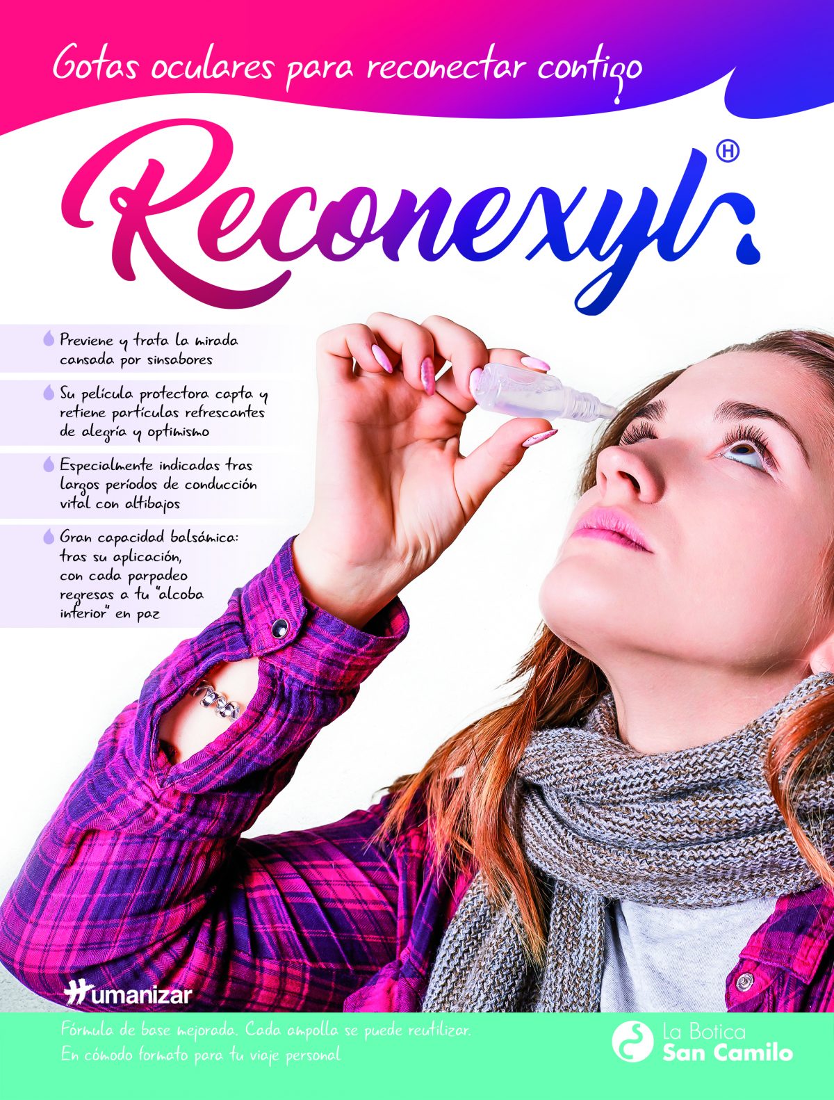 «Reconexyl» Gotas oculares para conectar contigo