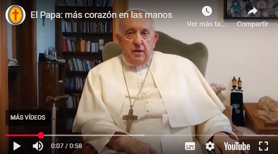 El papa Francisco para el Centro San Camilo