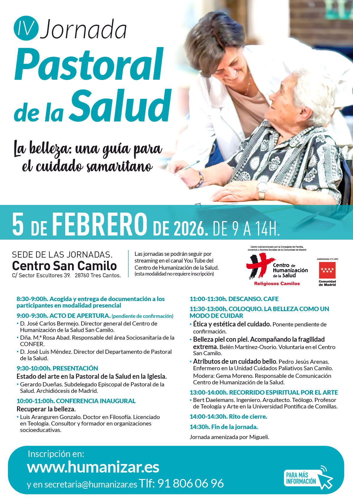 En febrero, pastoral de la salud y belleza