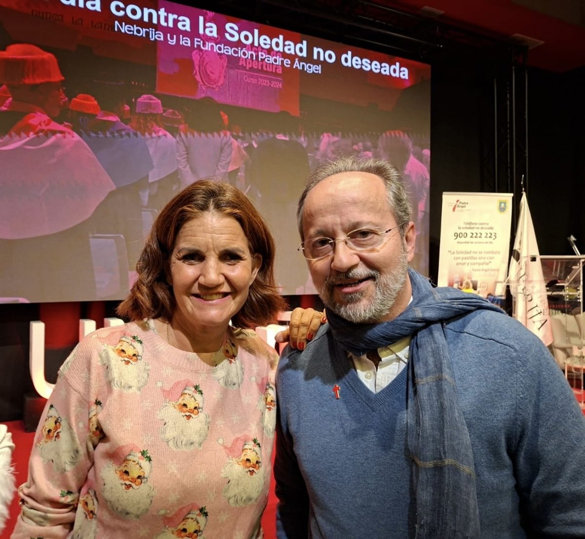 Samanta Vallejo-Nájera y José Carlos Bermejo