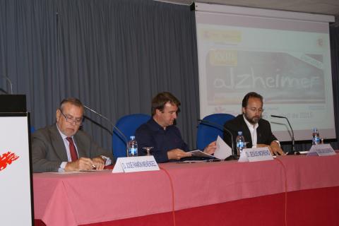 José Carlos Bermejo en la celebración de las XVIII  Jornadas de Alzéimer