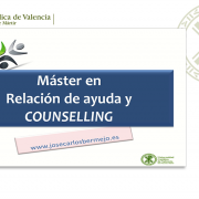 NUEVO MASTER OFICIAL ON LINE EN COUNSELLING
