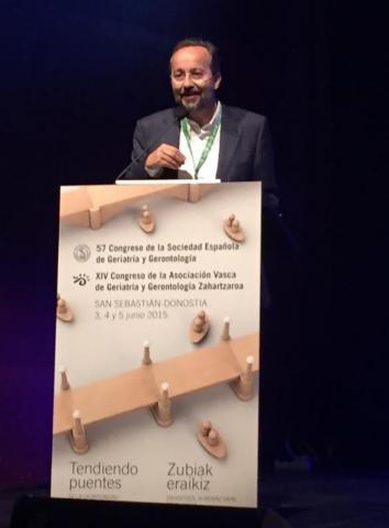 José Carlos Bermejo participa en el congreso SEGG 2015 en San Sebastián
