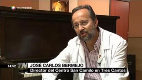José Carlos presenta Unidad de Cuidados Paliativos en Telemadrid