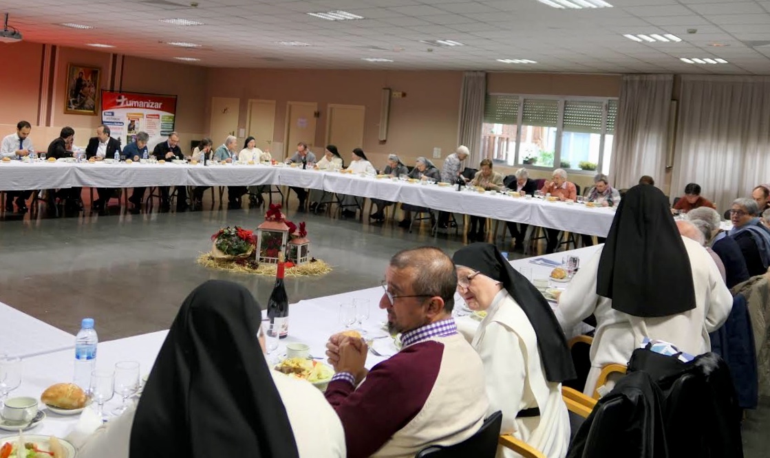 Mons. José Cobo y José Carlos Bermejo en San Camilo