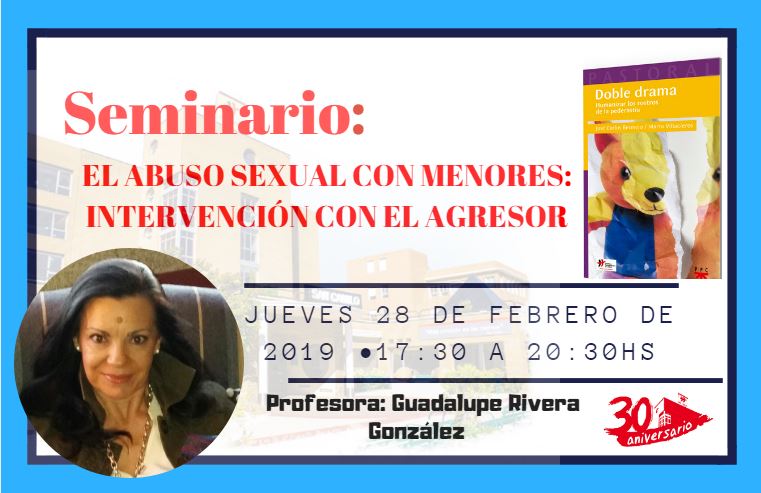 Día 28 de febrero: El abuso sexual con menores: intervención con el agresor