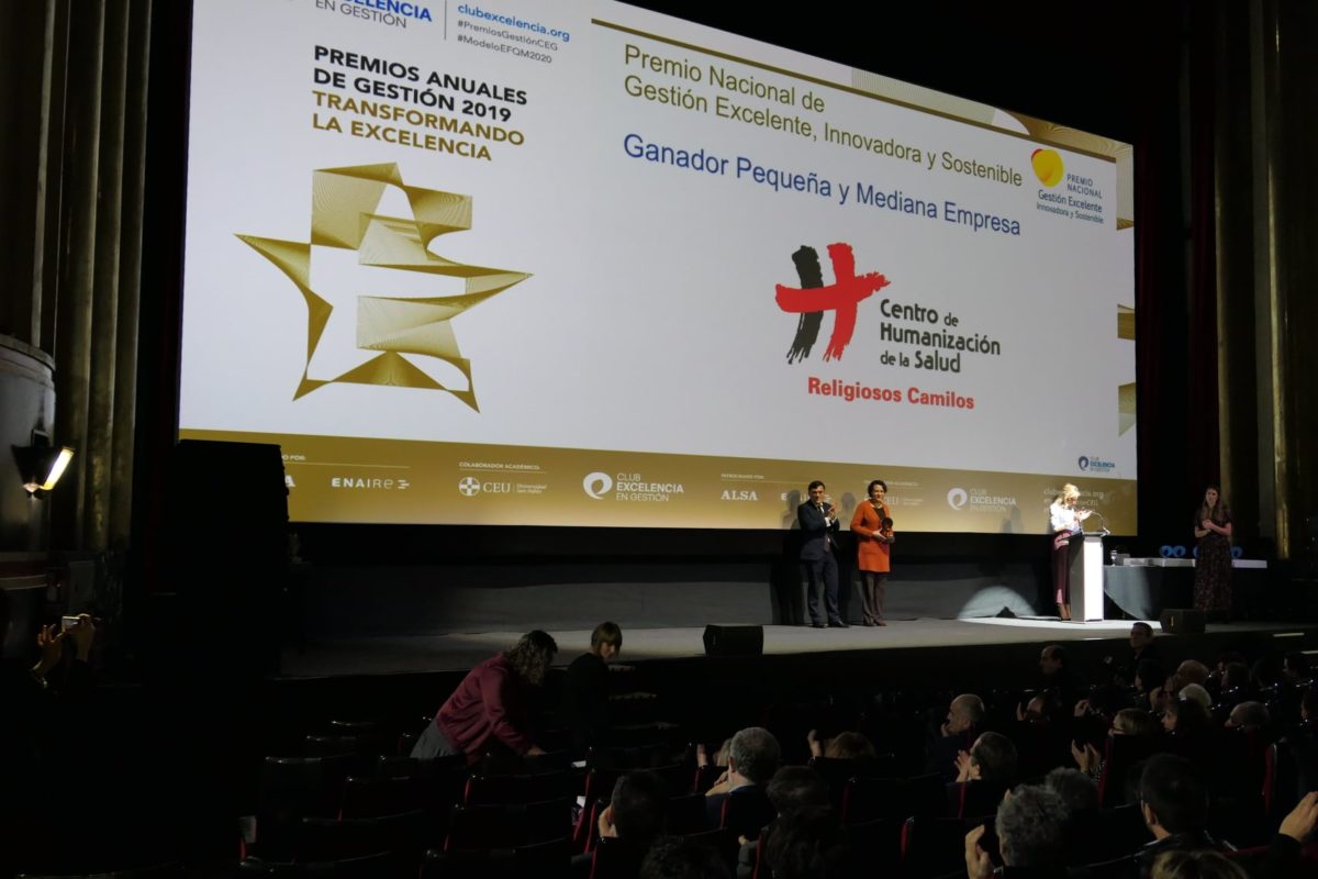 I Premio Nacional de Gestión excelente, innovadora y sostenible al Centro de Humanización de la Salud