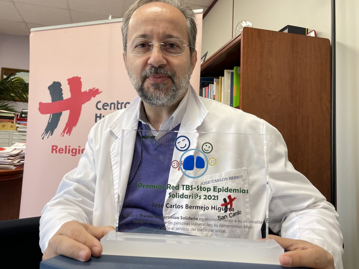 Bermejo: premiado por la Red TBS-Stop Epidemias