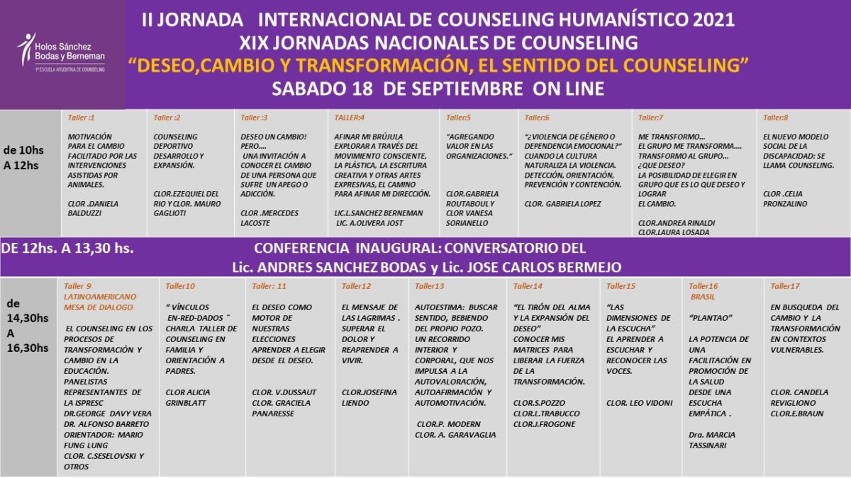 Counselling y cambio