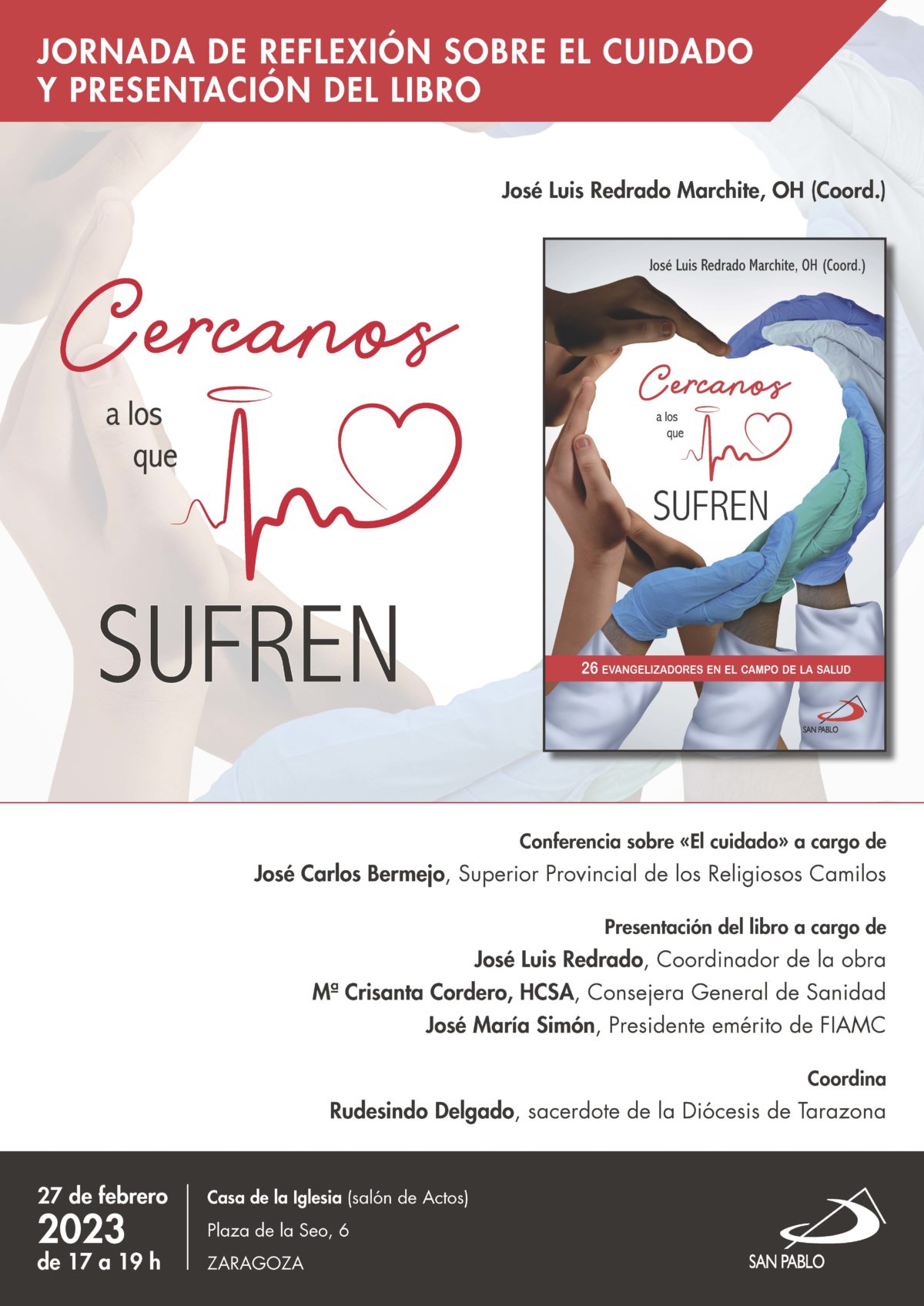 El cuidado, conferencia en Zaragoza