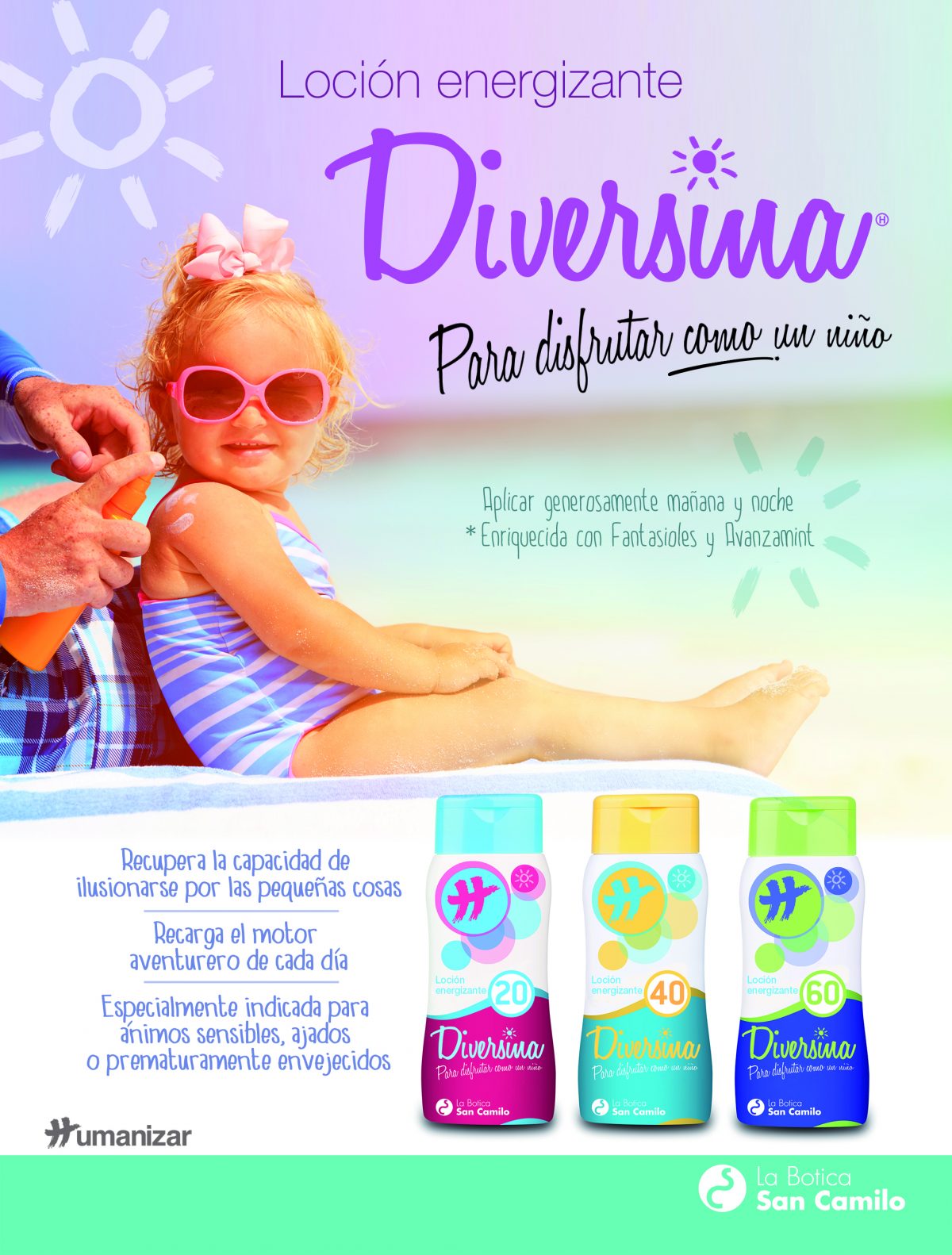 Loción energizante «Diversura»