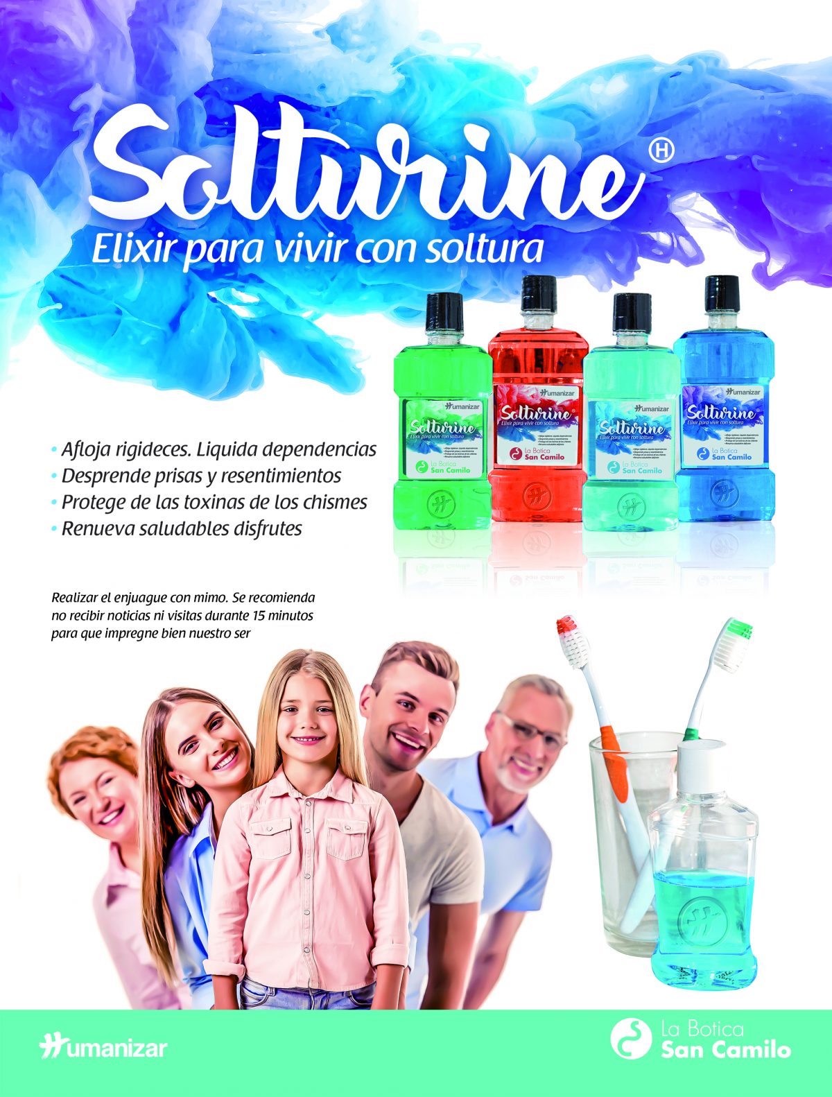 Solturine. Elixir para vivir con soltura