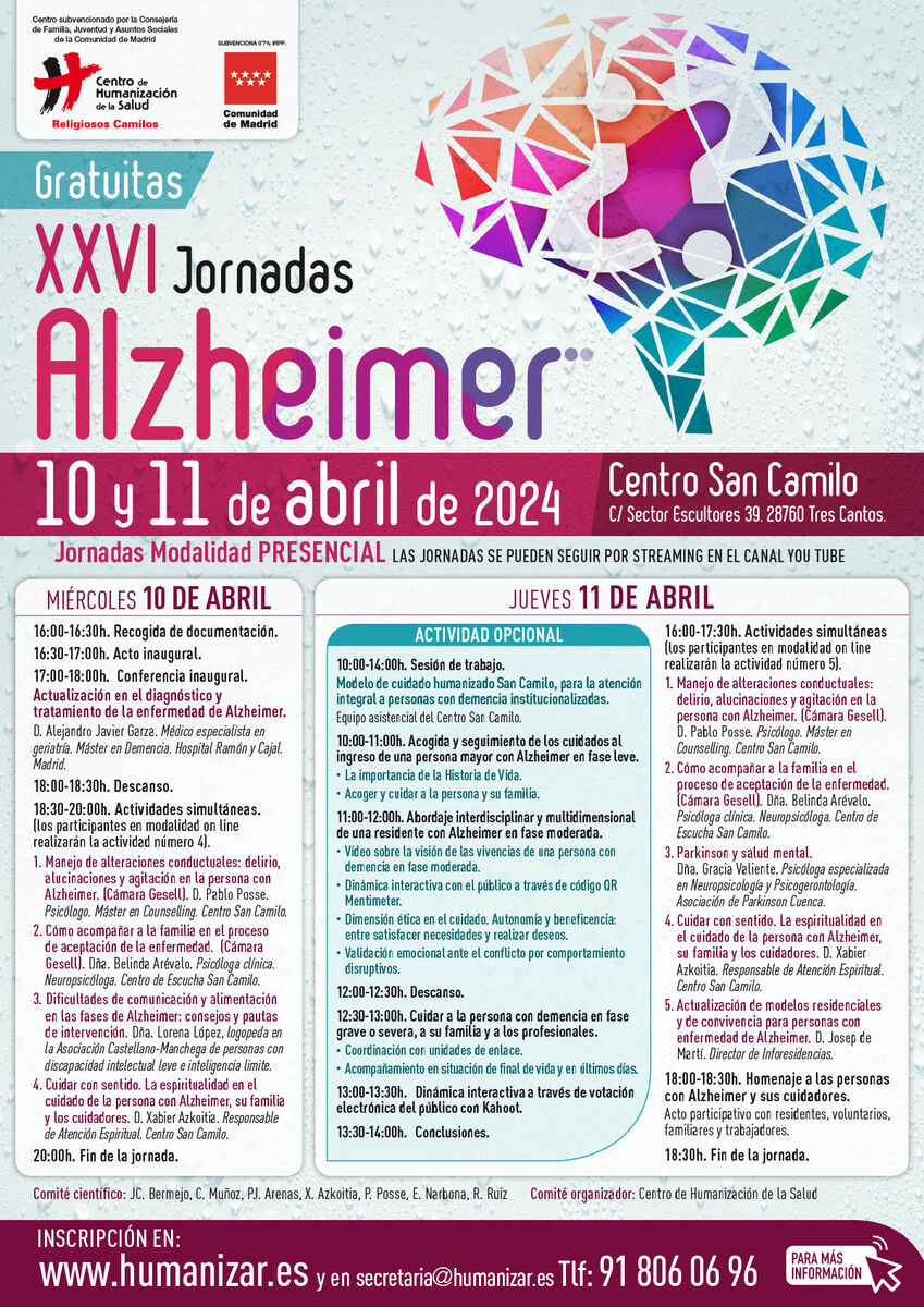 XXVI Jornadas de Alzheimer