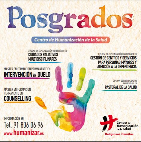 Máster y Posgrados del Centro de Humanización curso 2024-2025