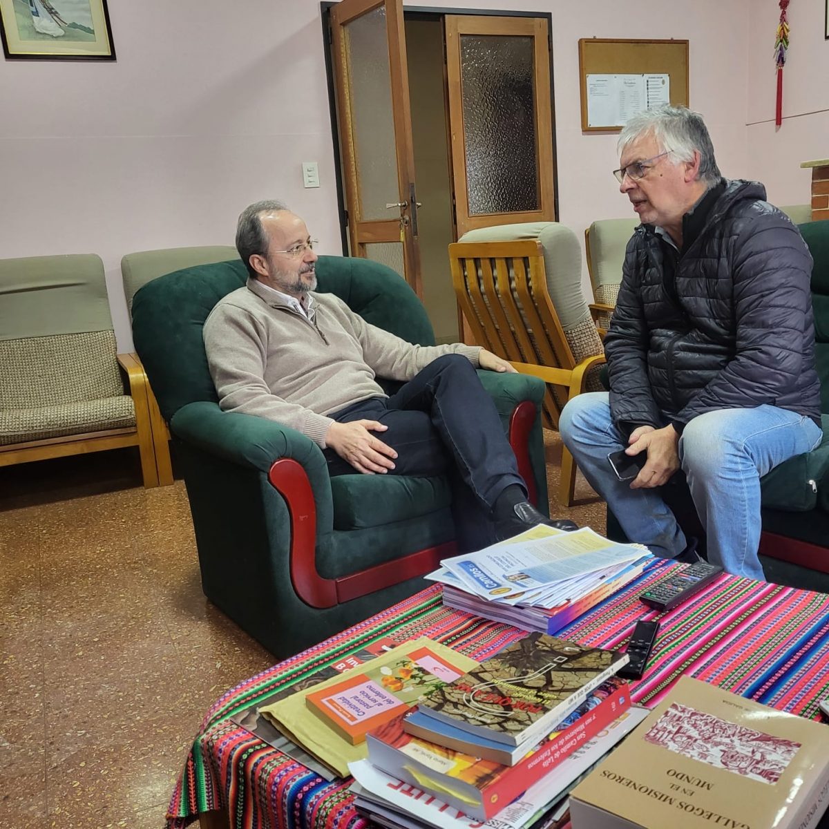Gabriel Eterovich con Bermejo