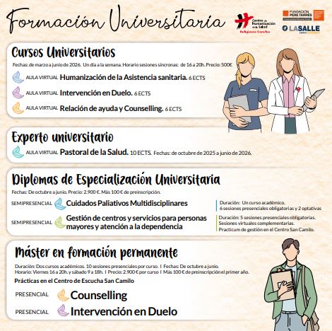 Iniciamos cursos: inscríbete