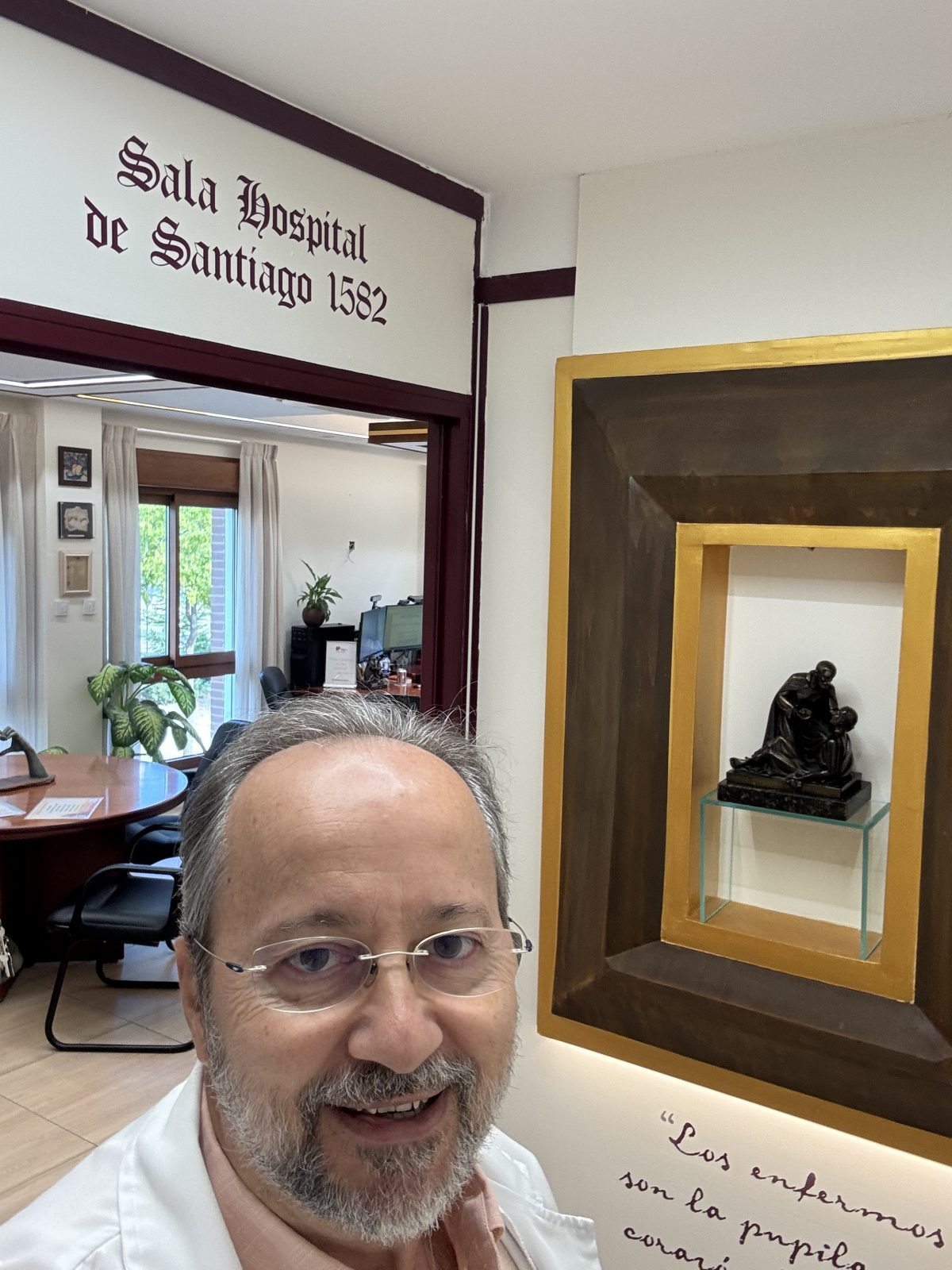Los enfermos son la pupila y el corazón de Dios