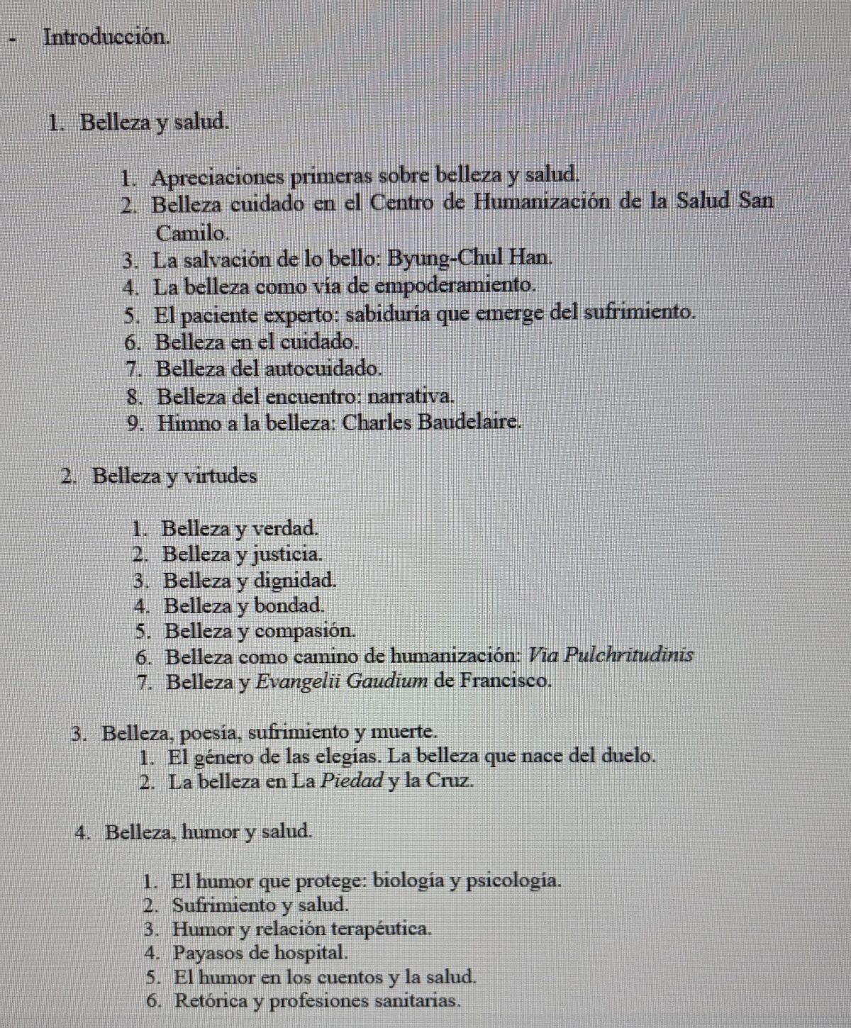 Belleza que humaniza la salud